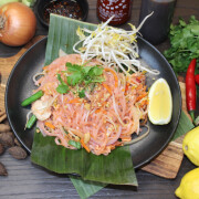 Pad Thai with Chicken and Shrimp